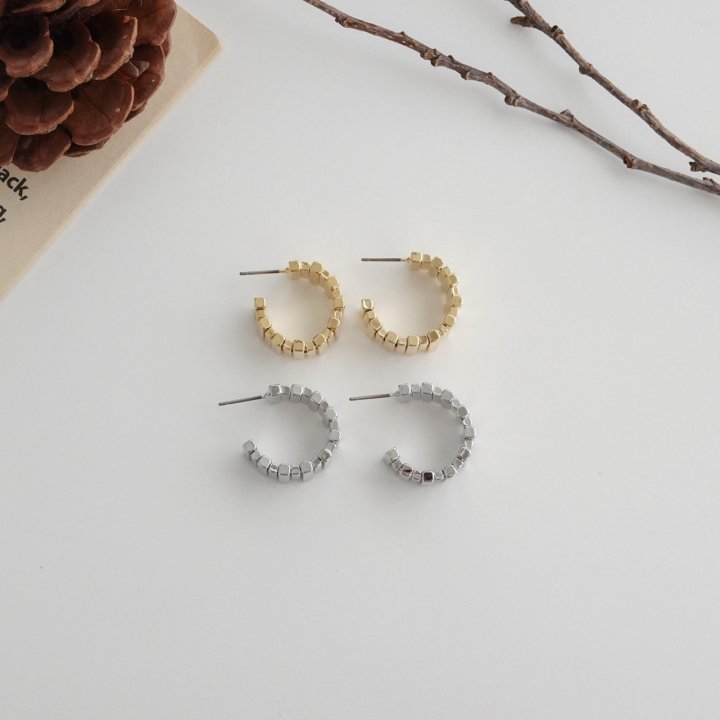 Eeiitt - Korean Women Fashion - #momslook - Caela Ring Earring - 7