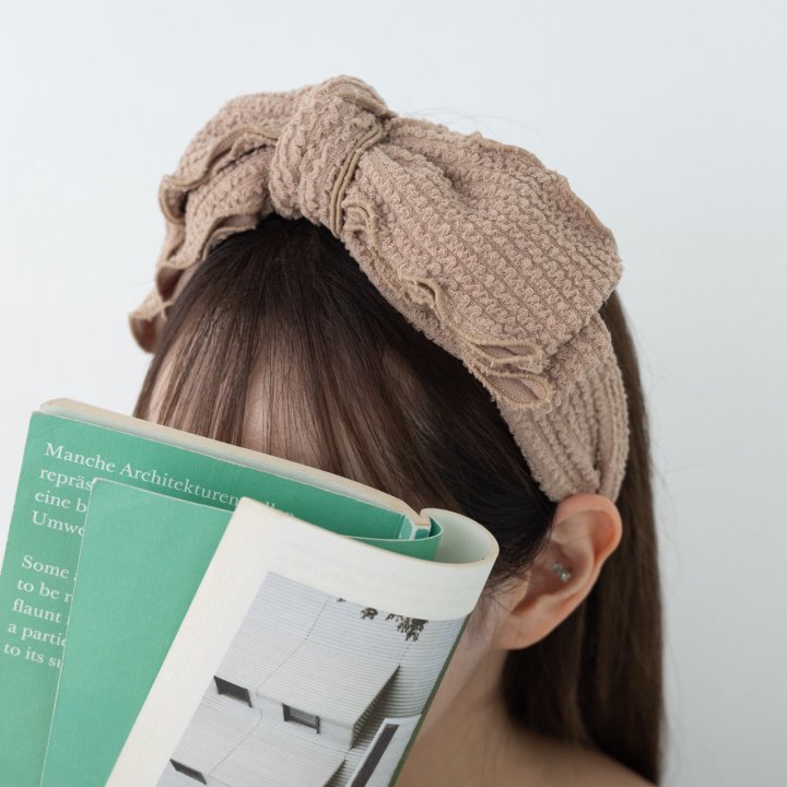 Eeiitt - Korean Women Fashion - #momslook - Kitley Ribbon Hairban - 2