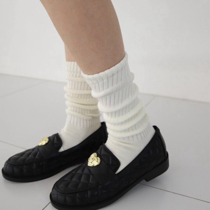 Eeiitt - Korean Women Fashion - #momslook - Talktalk Pleats Socks - 9