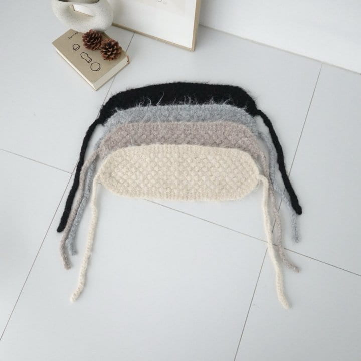 Eeiitt - Korean Women Fashion - #momslook - Wool Knit Earcover - 10