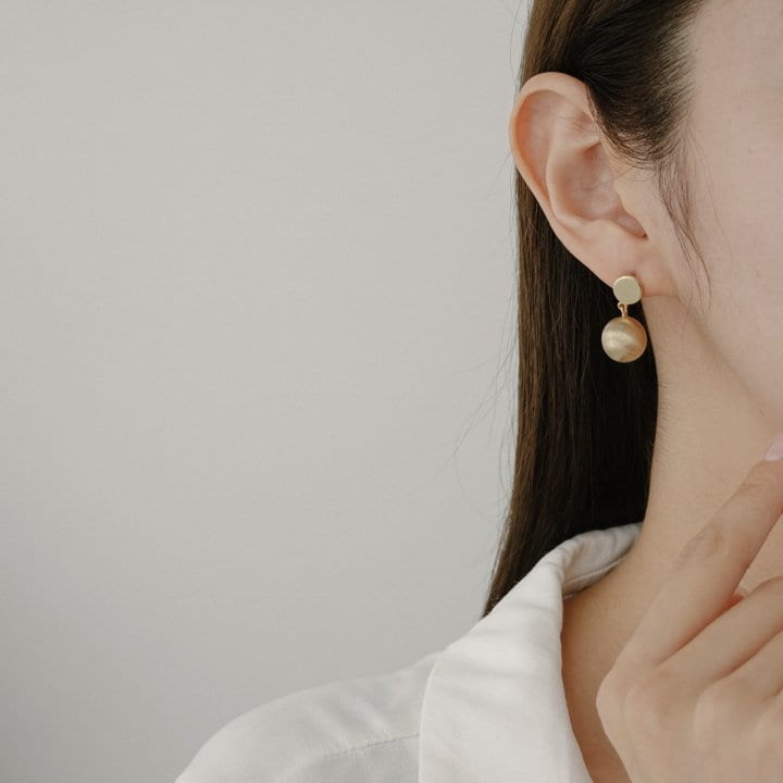 Eeiitt - Korean Women Fashion - #pursuepretty - Heaven Golden Ball Earring - 9