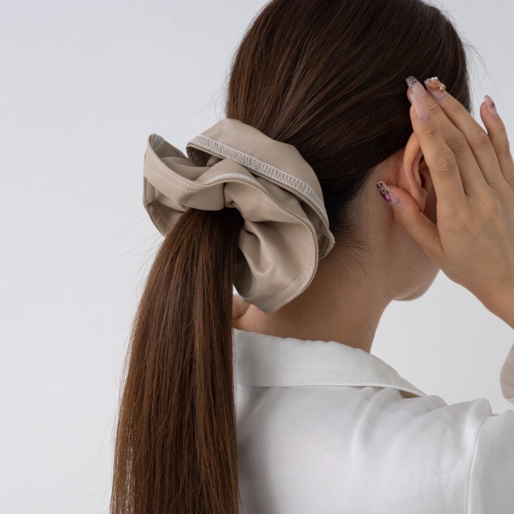 Eeiitt - Korean Women Fashion - #restrostyle - Lenua Echo Hair Scrunchies - 9