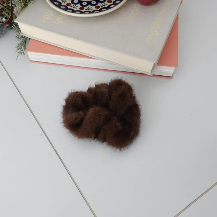 Eeiitt - Korean Women Fashion - #thelittlethings - Hairy Hair Scrunchies - 6