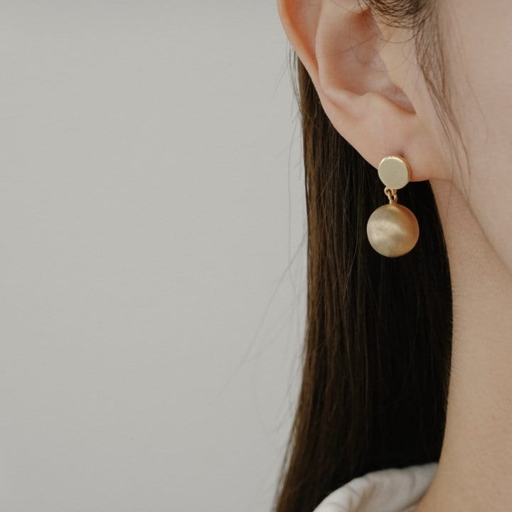 Eeiitt - Korean Women Fashion - #vintageinspired - Heaven Golden Ball Earring - 7