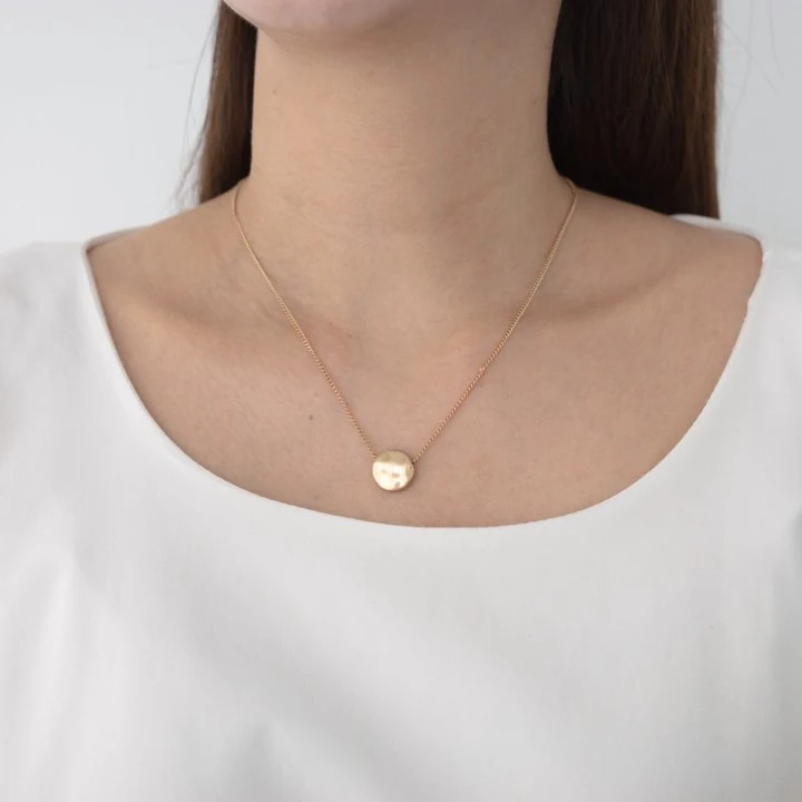 Eeiitt - Korean Women Fashion - #womensfashion - Circle Orb Necklace - 6