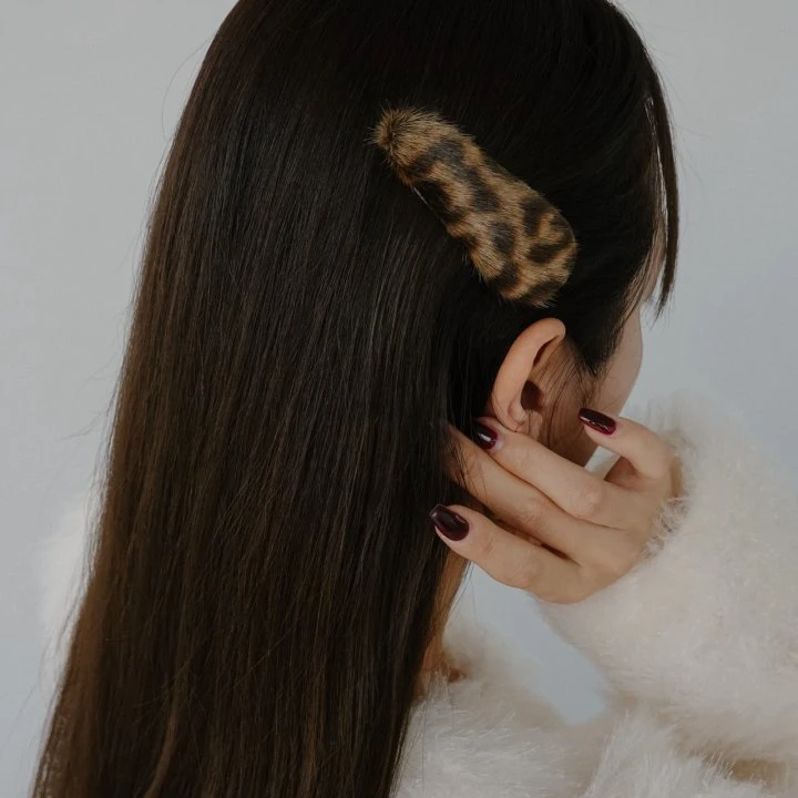 Eeiitt - Korean Women Fashion - #womensfashion - Leopard Hairpin - 3