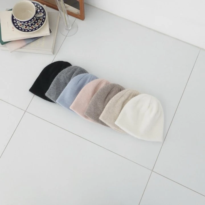 Eeiitt - Korean Women Fashion - #womensfashion - Pastel Angora Beanie - 11