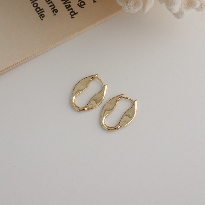 Eeiitt - Korean Women Fashion - #womensfashion - Palette Ring Earring - 3