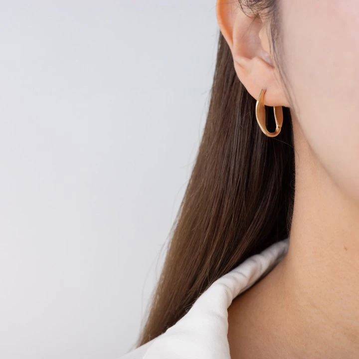 Eeiitt - Korean Women Fashion - #womensfashion - Palette Ring Earring - 7