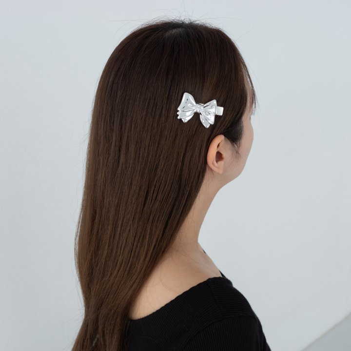 Eeiitt - Korean Women Fashion - #womensfashion - Honey Ribbon Hairpin - 7