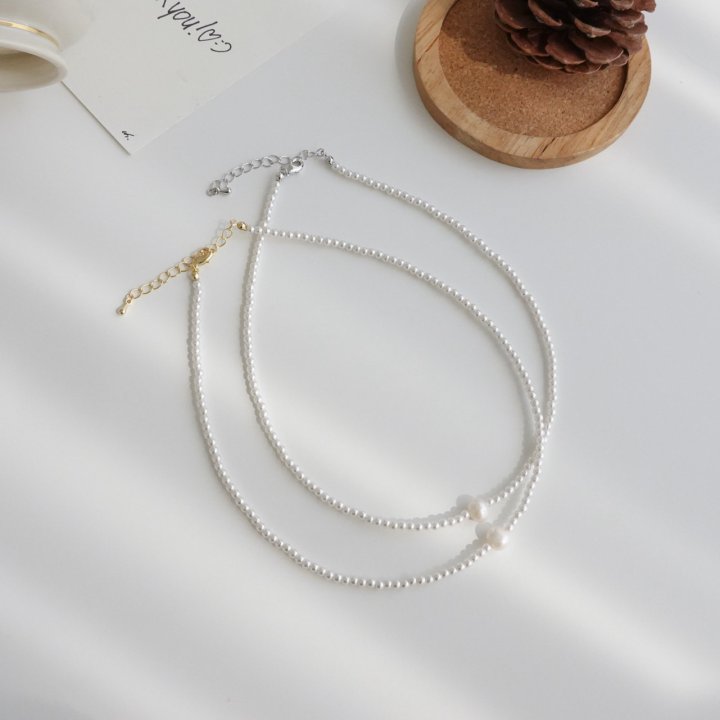 Eeiitt - Korean Women Fashion - #womensfashion - Rie Ball Necklace - 3