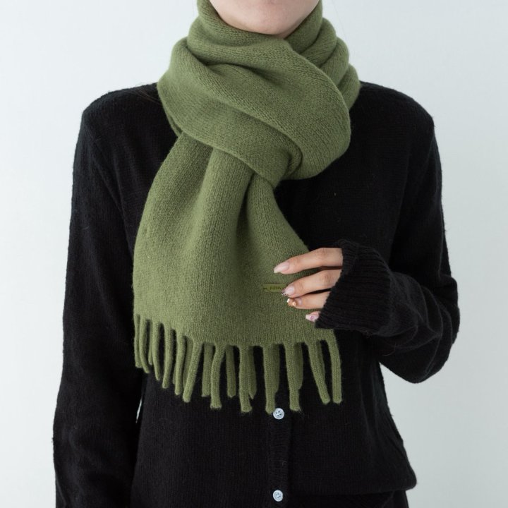 Eeiitt - Korean Women Fashion - #womensfashion - Ladi Wool Muffler - 2