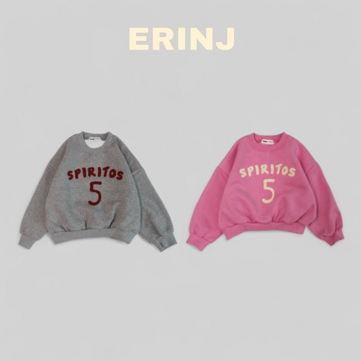 Erin J - Korean Children Fashion - #Kfashion4kids - Handle Embroidery Sweatshirt