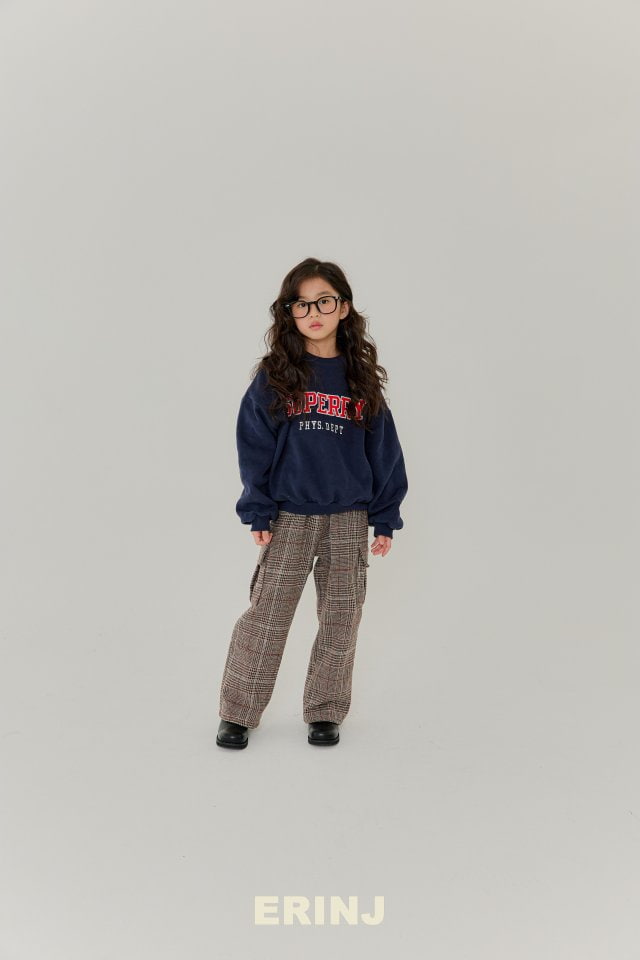 Erin J - Korean Children Fashion - #childrensboutique - Check Cargo Pants - 8