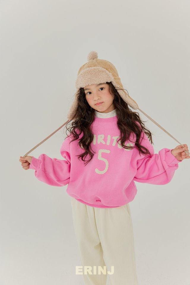 Erin J - Korean Children Fashion - #designkidswear - Handle Embroidery Sweatshirt - 11