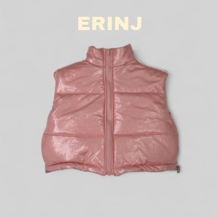 Erin J - Korean Children Fashion - #designkidswear - Glossy Padded Vest - 3