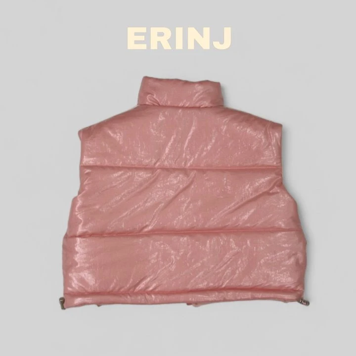 Erin J - Korean Children Fashion - #designkidswear - Glossy Padded Vest - 4