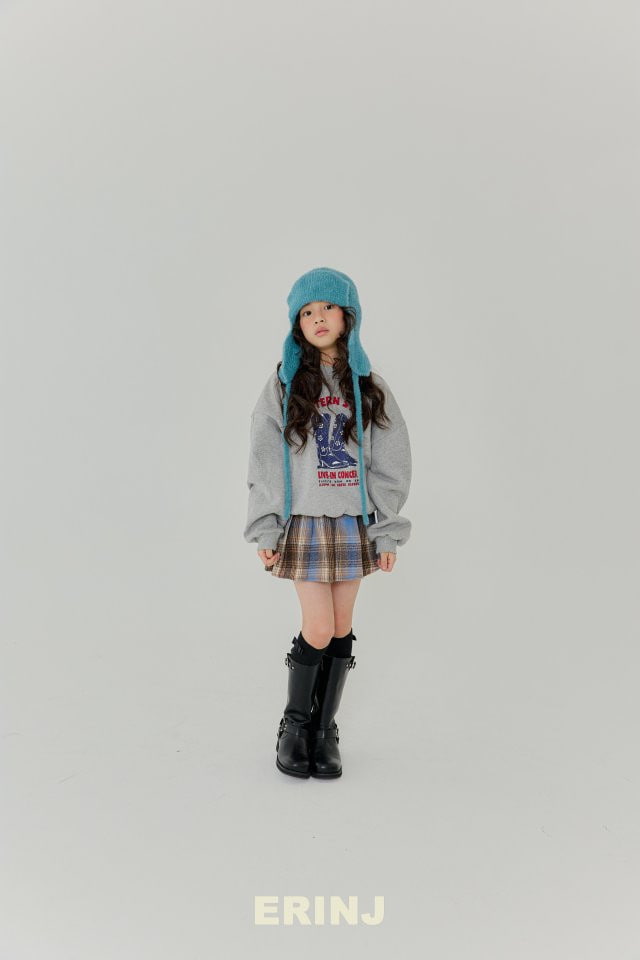 Erin J - Korean Children Fashion - #littlefashionista - Check Skirt Pants - 9