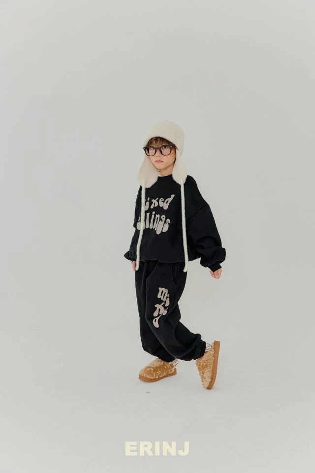 Erin J - Korean Children Fashion - #magicofchildhood - MIX Jogger Pants - 7