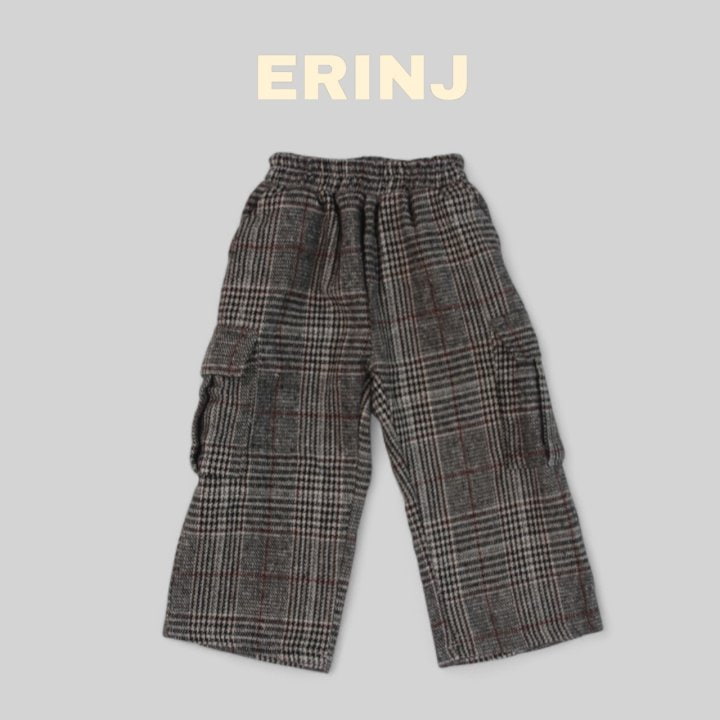 Erin J - Korean Children Fashion - #minifashionista - Check Cargo Pants - 2