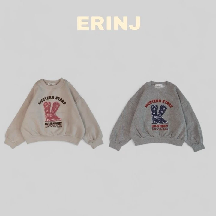 Erin J - Korean Children Fashion - #minifashionista - Western Sweatshirt