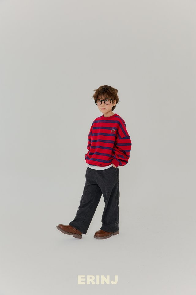 Erin J - Korean Children Fashion - #stylishchildhood - 03 Stripe Sweatshirt - 10