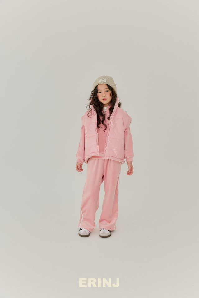 Erin J - Korean Children Fashion - #todddlerfashion - Veloa Brushed Pants - 12