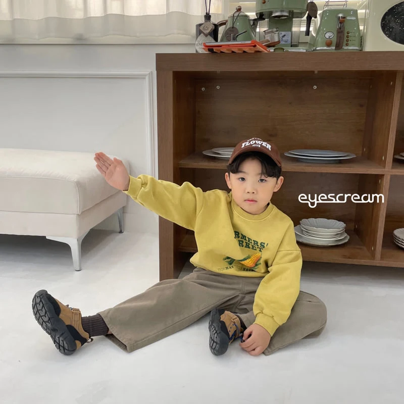 Eyescream - Korean Children Fashion - #Kfashion4kids - Corn Pigment Sweatshirts - 7