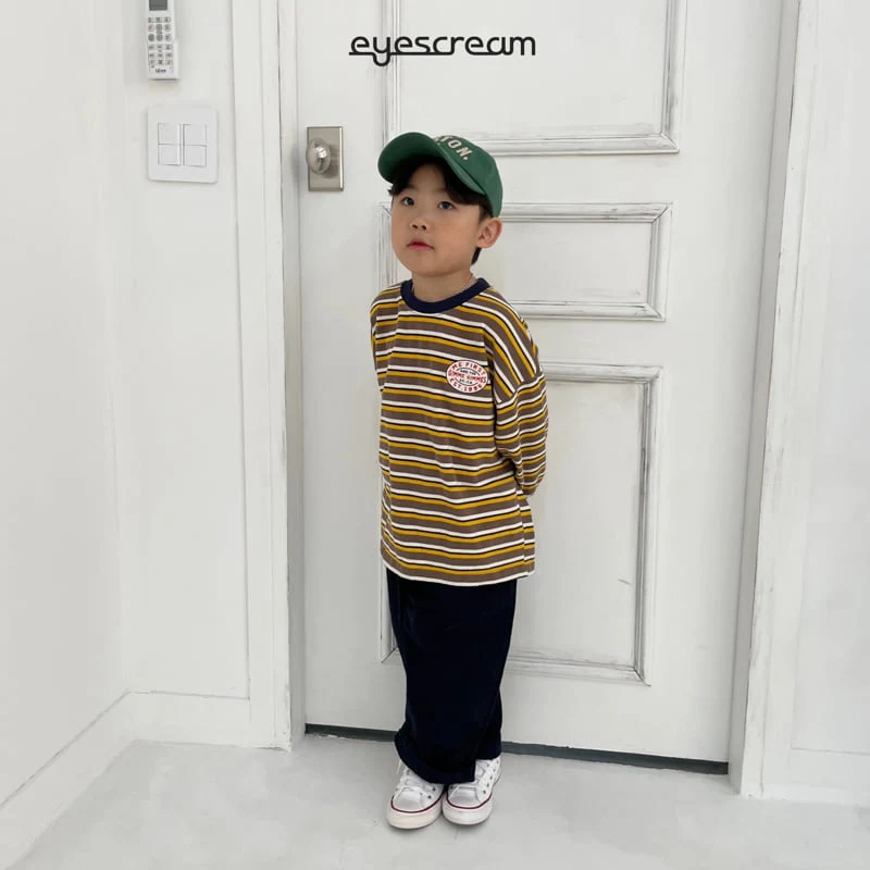 Eyescream - Korean Children Fashion - #childofig - Give Me Stripe Tee with Mom - 12