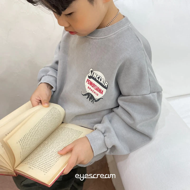 Eyescream - Korean Children Fashion - #childofig - Dino Pigment Sweatshirts with Mom - 10