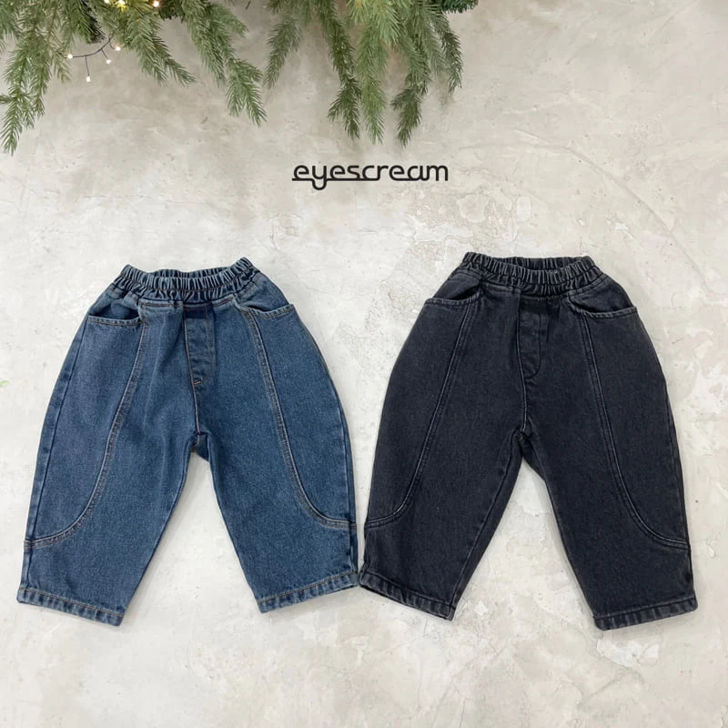 Eyescream - Korean Children Fashion - #designkidswear - Denim Street Pants - 3