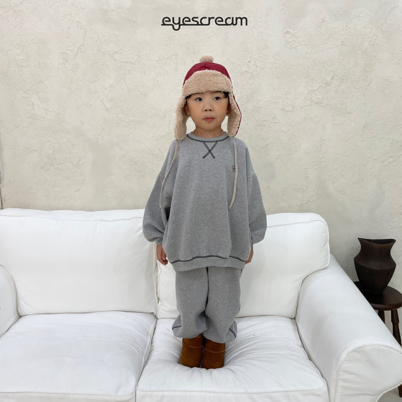 Eyescream - Korean Children Fashion - #designkidswear - Symbol Embroidery Sweatshirts - 11