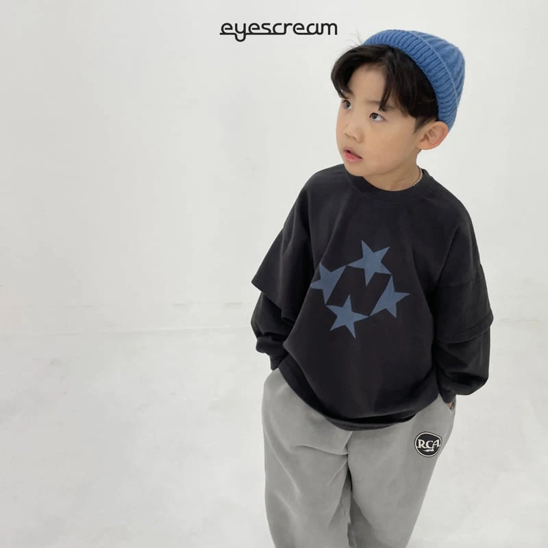 Eyescream - Korean Children Fashion - #discoveringself - Force Double Sleeve Tee - 8