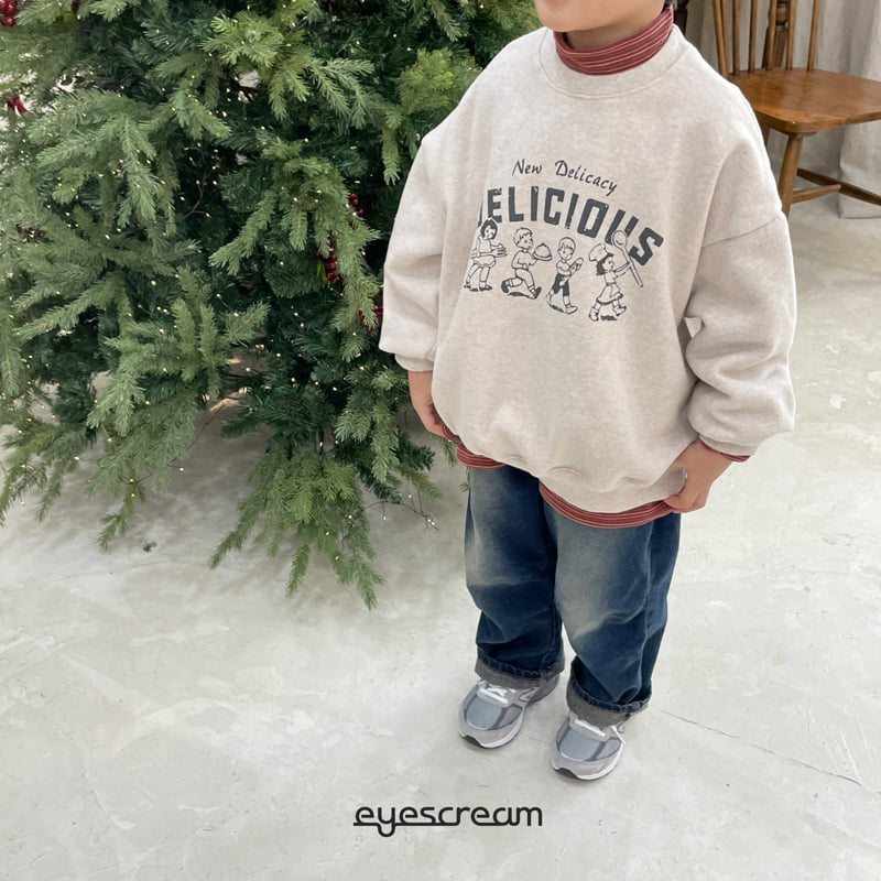 Eyescream - Korean Children Fashion - #discoveringself - Para Fleece Denim Pants - 6