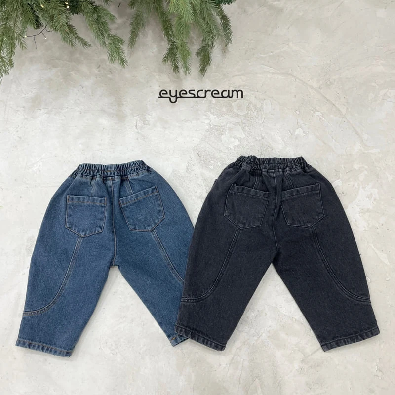 Eyescream - Korean Children Fashion - #designkidswear - Denim Street Pants - 4