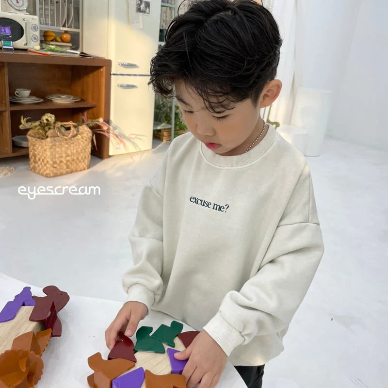 Eyescream - Korean Children Fashion - #discoveringself - Excuse Pigment Sweatshirts with Mom - 3