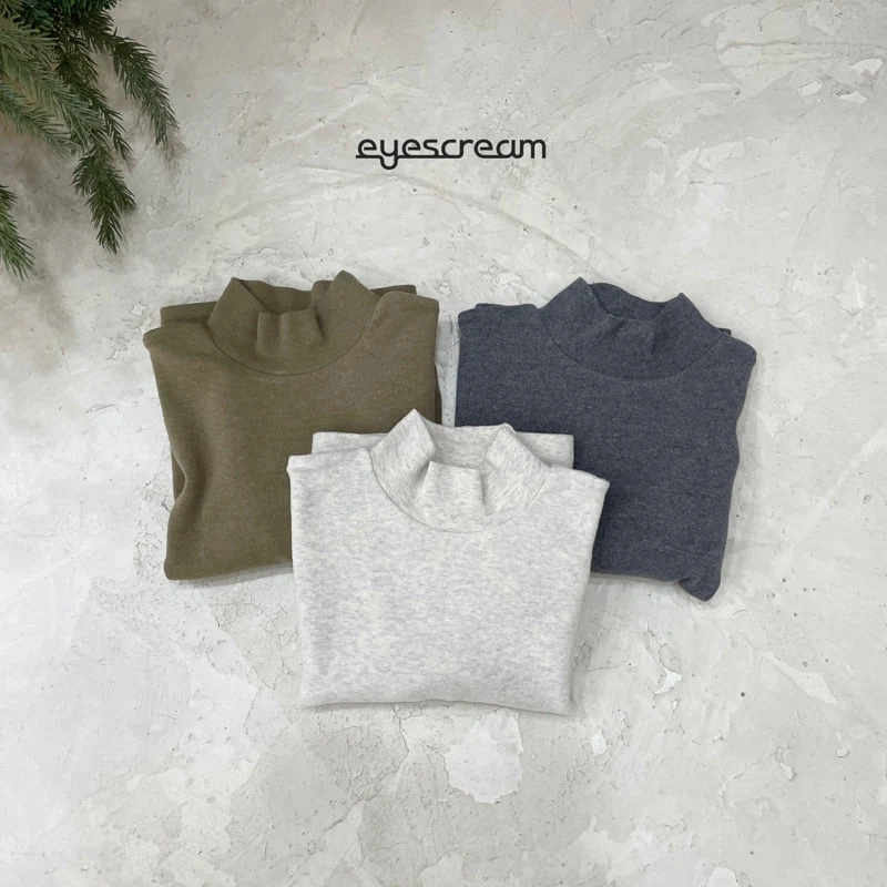 Eyescream - Korean Children Fashion - #fashionkids - Andrew Loose Fit Turtleneck Tee