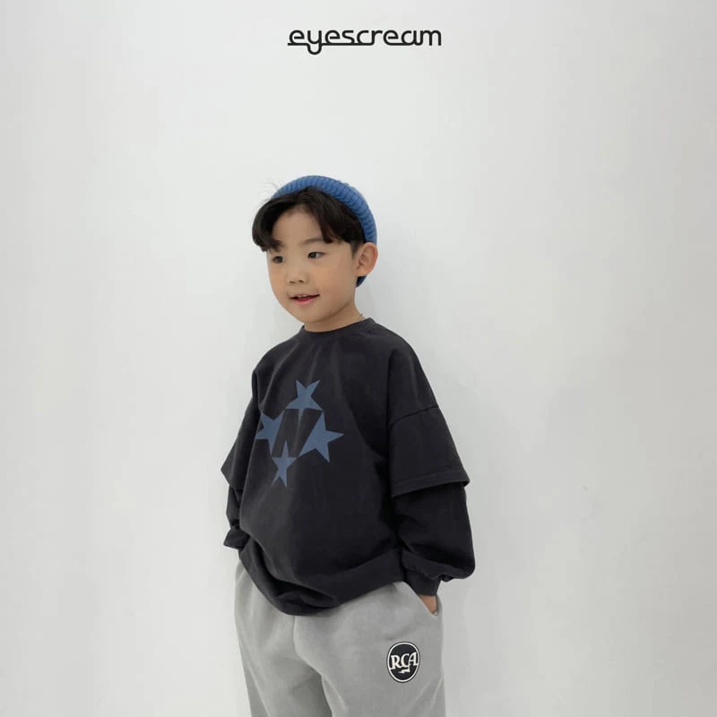 Eyescream - Korean Children Fashion - #kidsshorts - Force Double Sleeve Tee - 10