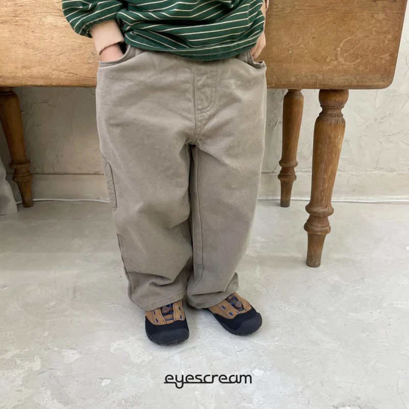 Eyescream - Korean Children Fashion - #kidsshorts - Carpender Cotton Pants - 7