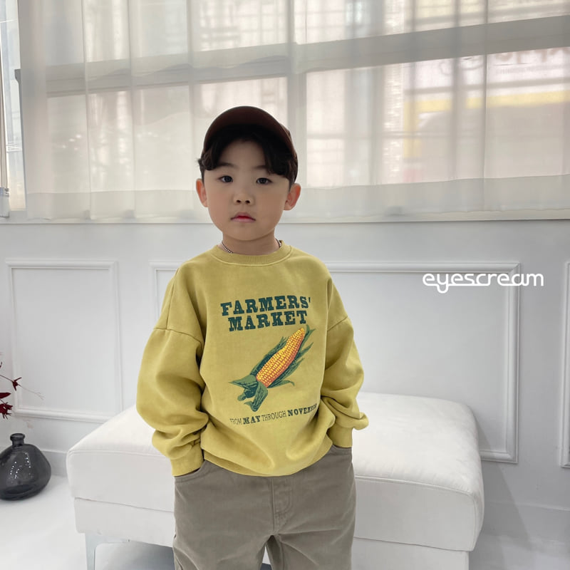 Eyescream - Korean Children Fashion - #fashionkids - Corn Pigment Sweatshirts - 4