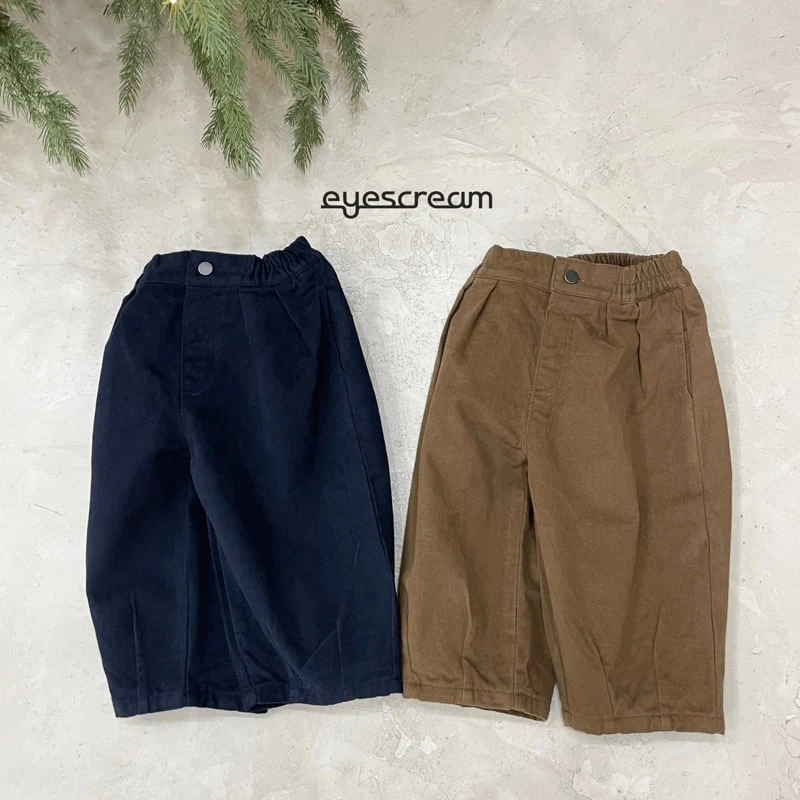 Eyescream - Korean Children Fashion - #kidsshorts - Wide Pants