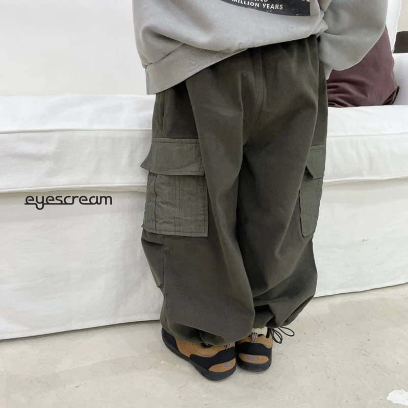 Eyescream - Korean Children Fashion - #kidsshorts - Bucket Balloon Pants - 11