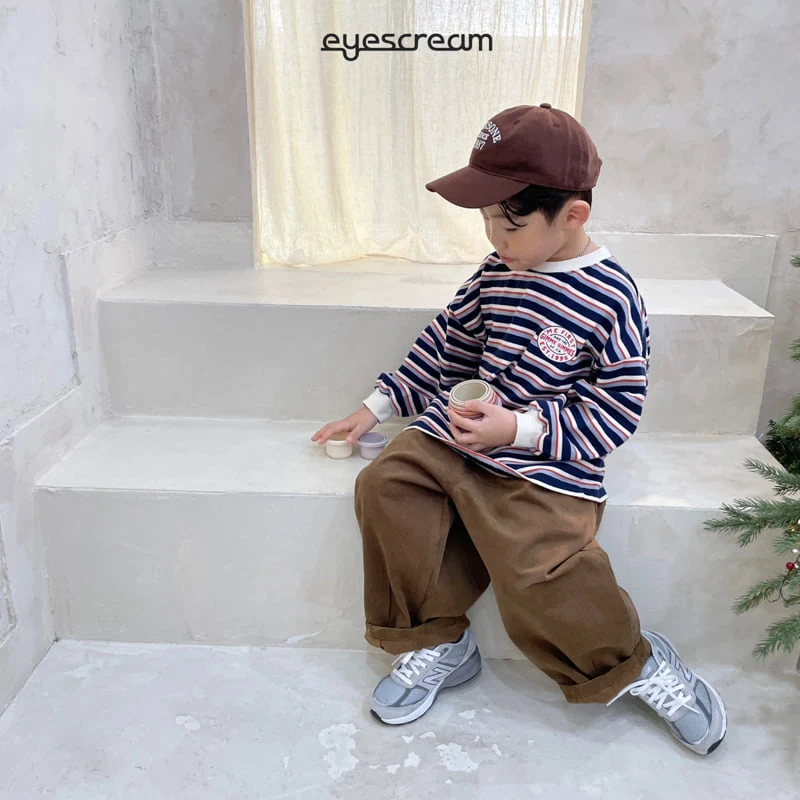 Eyescream - Korean Children Fashion - #fashionkids - Give Me Stripe Tee with Mom - 4