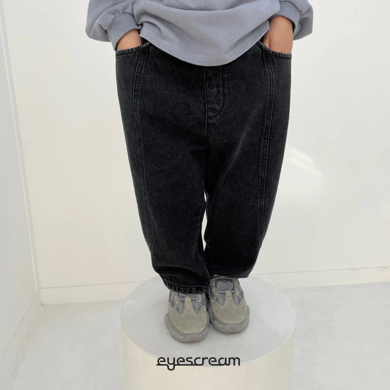 Eyescream - Korean Children Fashion - #kidzfashiontrend - Denim Street Pants - 8