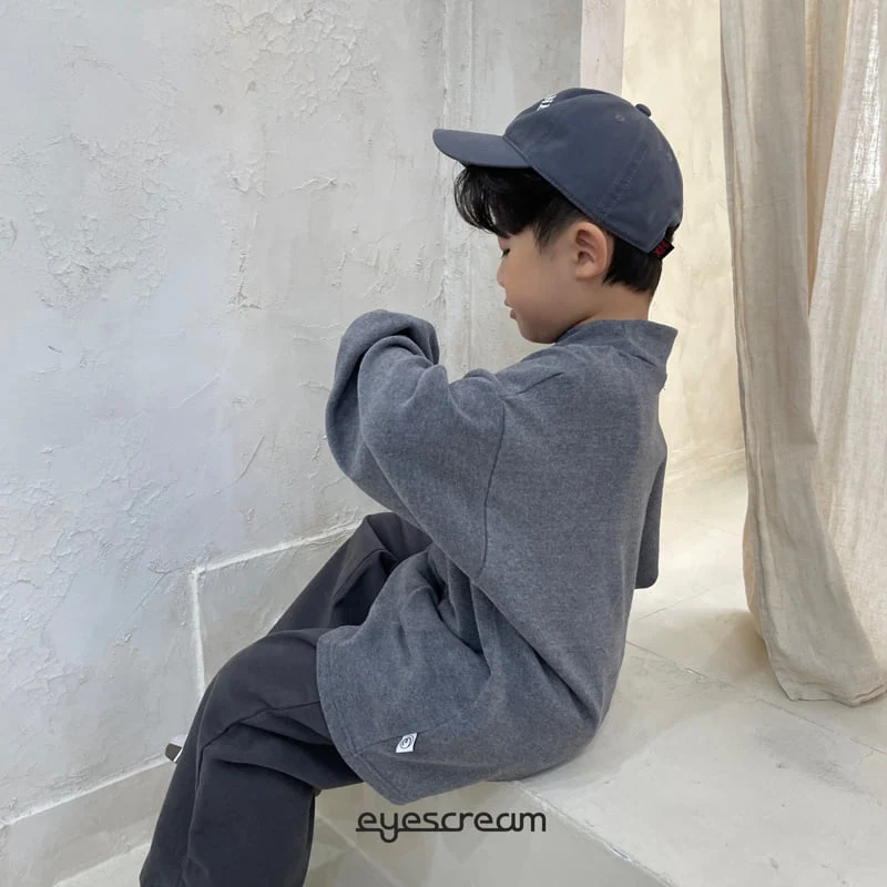 Eyescream - Korean Children Fashion - #kidsstore - Andrew Loose Fit Turtleneck Tee - 4