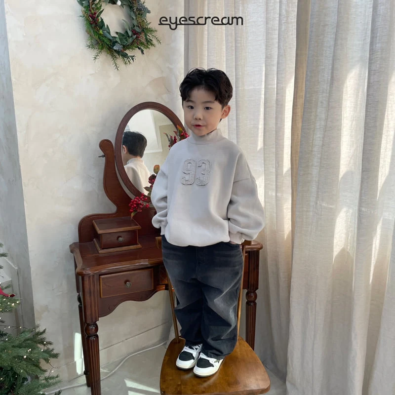 Eyescream - Korean Children Fashion - #littlefashionista - Para Fleece Denim Pants - 12