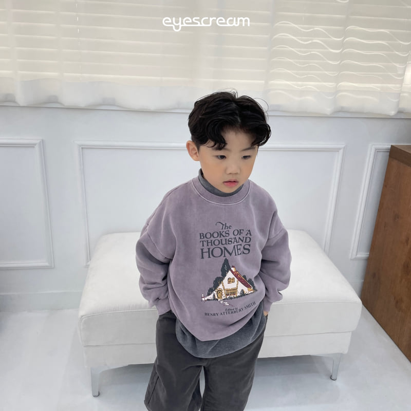 Eyescream - Korean Children Fashion - #littlefashionista - Homes Pigment Sweatshirts with Mom - 5