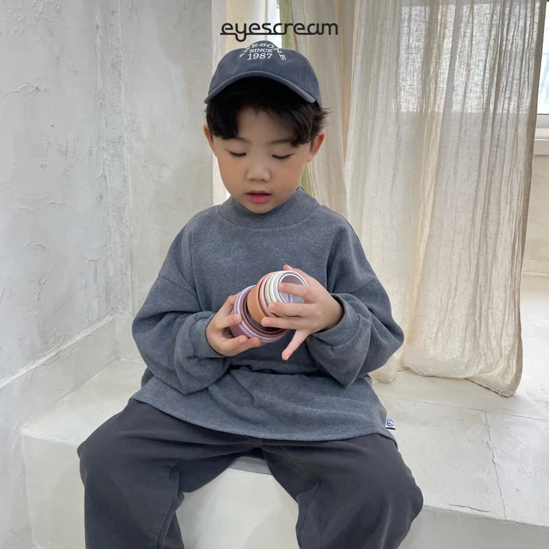 Eyescream - Korean Children Fashion - #magicofchildhood - Andrew Loose Fit Turtleneck Tee - 7