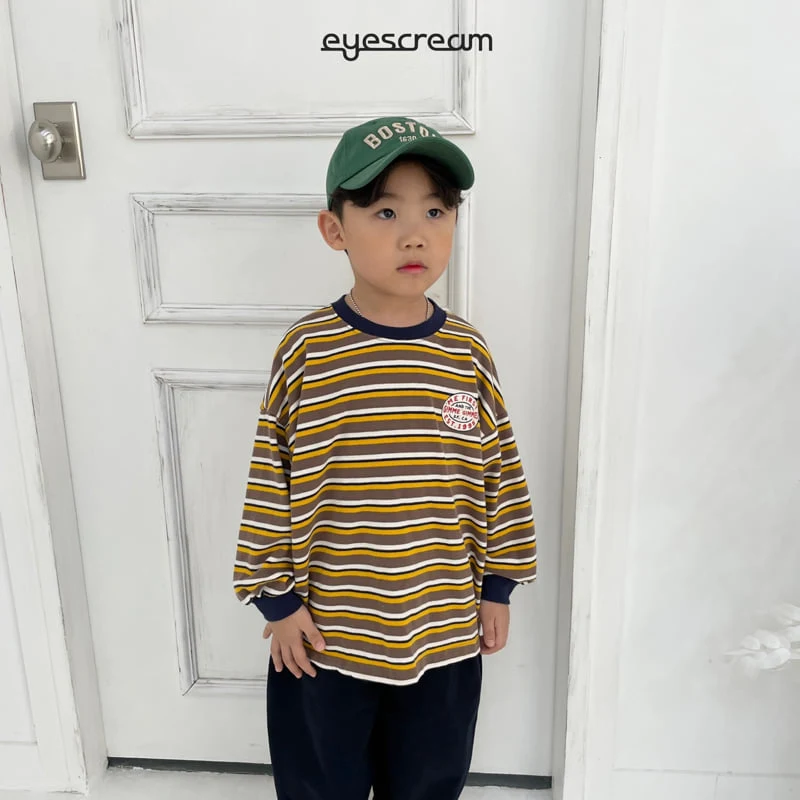 Eyescream - Korean Children Fashion - #magicofchildhood - Give Me Stripe Tee with Mom - 9