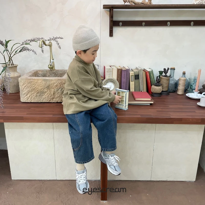 Eyescream - Korean Children Fashion - #minifashionista - Denim Street Pants - 12